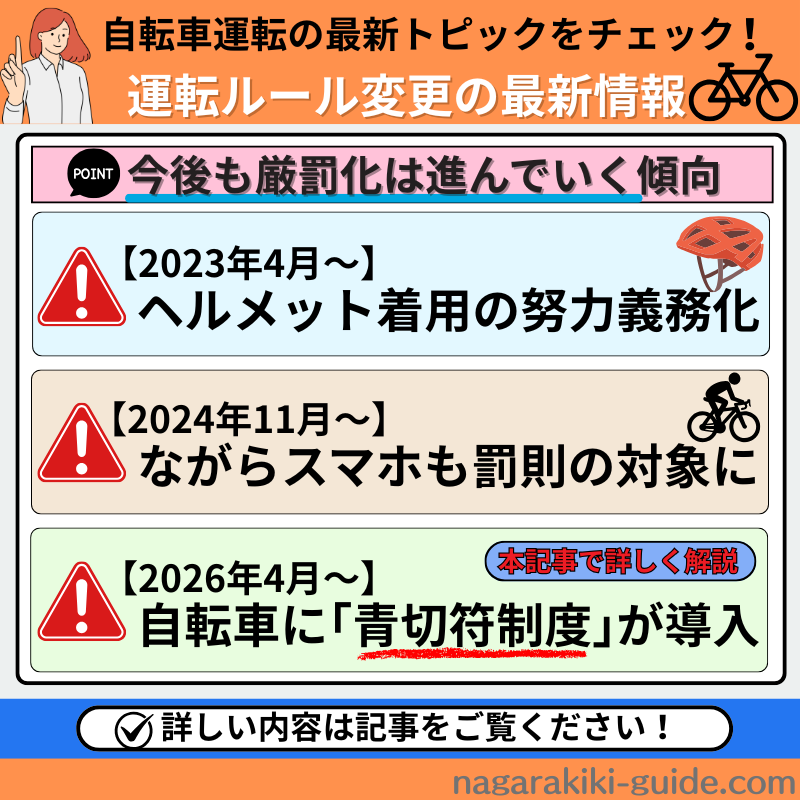運転ルール変更の最新情報