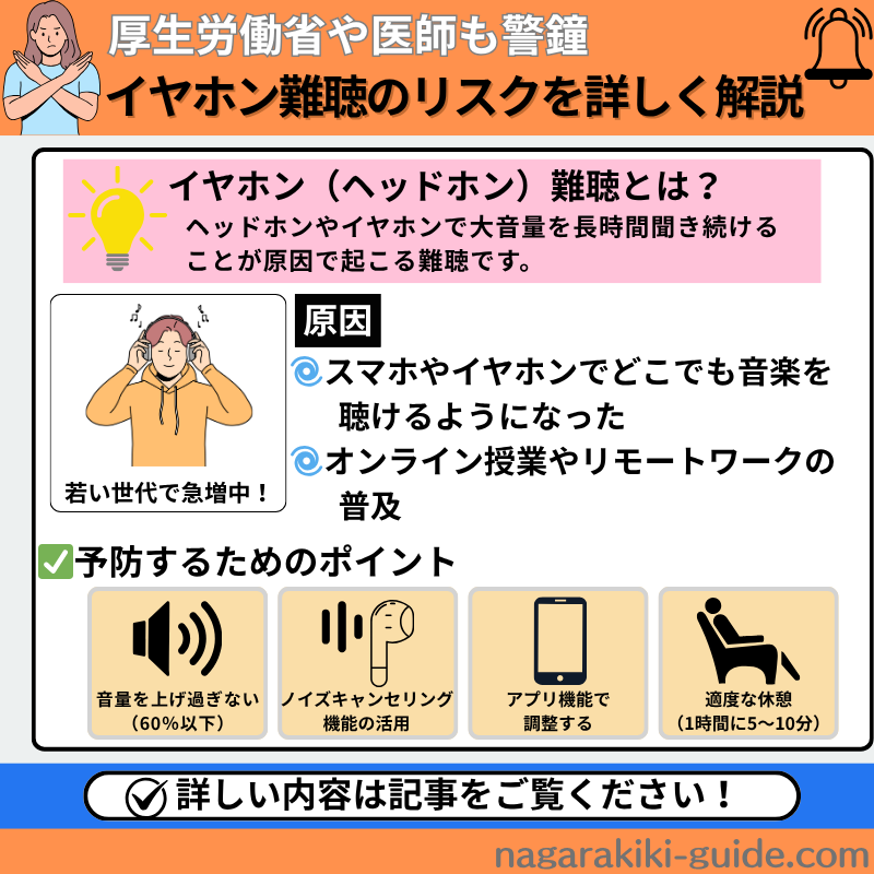 イヤホン難聴とは？